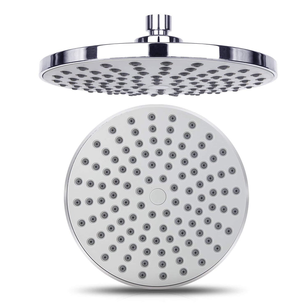 High Pressure Shower Head 8 Inch Rain Showerhead G1/2 Adjustable Bathroom Shower Head Spray