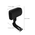 thumbnail image 2 of Phenofice Comfortable Bike Backrest Electric Bike Rear Seat Pillow Universal Back Support For Men Easy To Assemble, 2 of 8