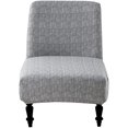 thumbnail image 1 of Armless Chair Slipcover Removable Armless Chair Cover Printed Armless Accent Chair Covers Washable Slipper Chair Slipcovers Furniture Protector Covers for Extra Large Armless Accent Chair, 1 of 7