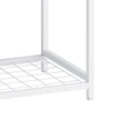 thumbnail image 7 of Portable Wardrobe Clothes Rack, Freestanding Clothing Rack with Bottom Mesh Storage Rack, Multi-functional Bedroom Clothing Rack with Premium Oxford Cloth Storage Bag,White, 7 of 7