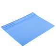 thumbnail image 1 of Almohadilla de reparación resistente al calor Alfombrilla Térmica De Silicona Kit De Aislamiento Escritorio De Mantenimiento Almohadilla De Soldadura Azul Profundo Azul profundo Magideal Almohadilla de reparación resistente al calor, 1 of 6