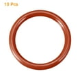 thumbnail image 2 of Silicone O-Ring 30mmx23.8mmx3.1mm VMQ Seal Rings Sealing Gasket, Red 10PCS, 2 of 3