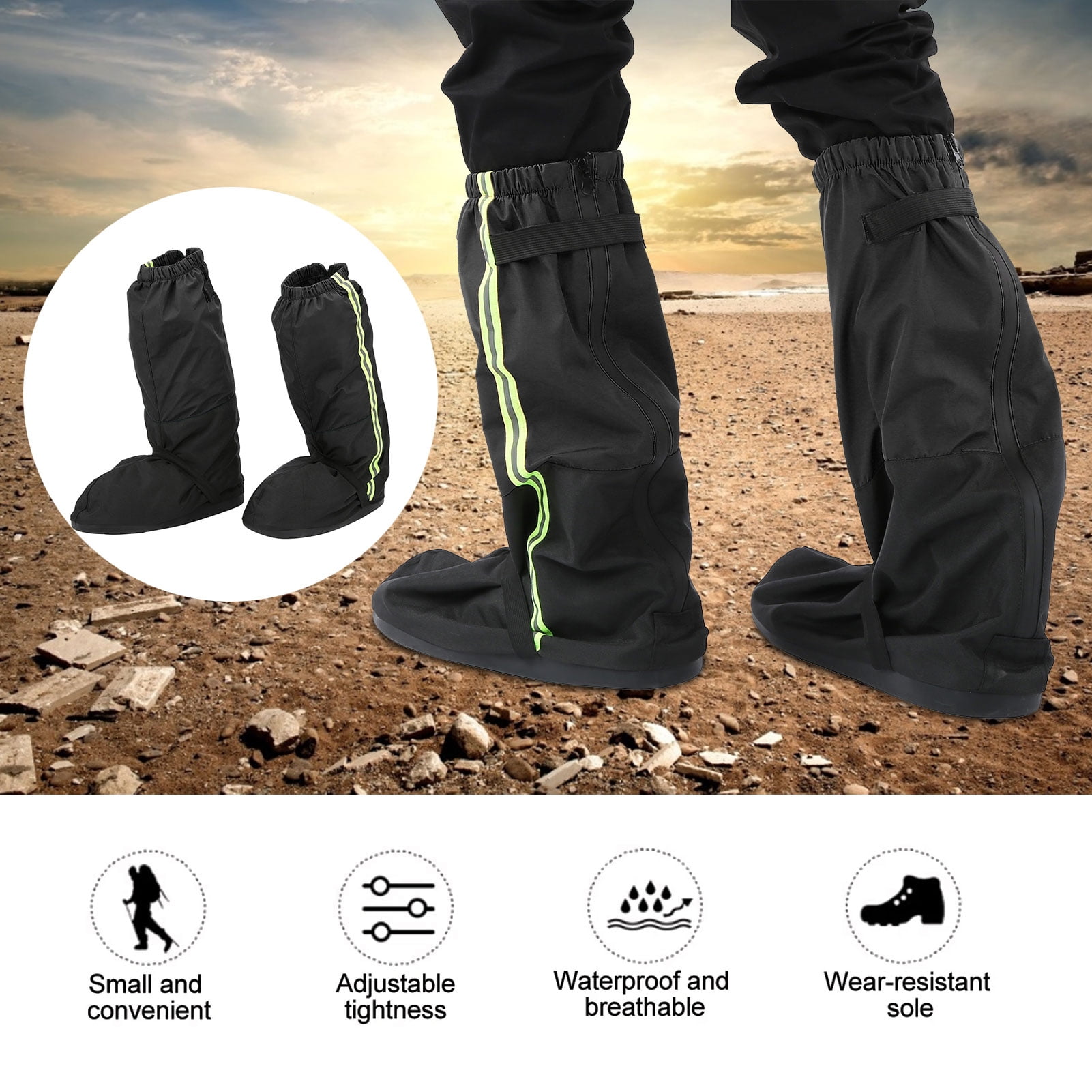 Net Sack Details about   Outdoor High Quality Hiking Waterproof Anti-Sand High Tube Foot Cover 