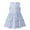 Purple, variant on JoyHoop Summer Girls Dress Floral Solid Color Sleeveless Kids Dresses Cotton Sweet Princess Dress Casual Children'S Clothing
