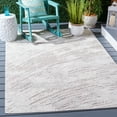 thumbnail image 2 of SAFAVIEH Cabana Skyler Indoor/Outdoor Area Rug, Grey/Ivory, 5' x 8', 2 of 11