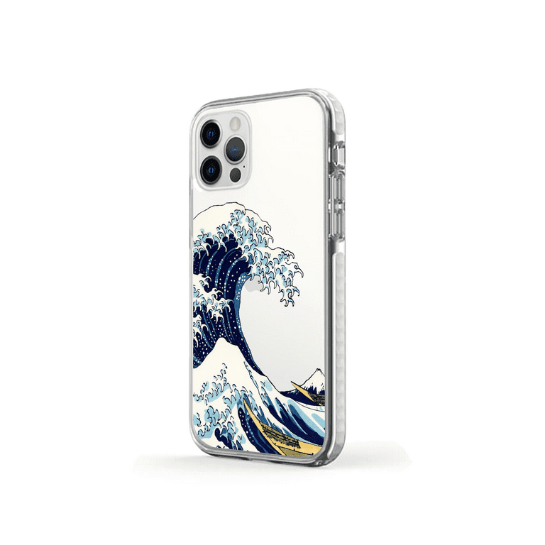 IPhone 13 Pro Case Kanagawa Design Shockproof Clear Phone 