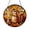 Acrylic 3.5 Inch, variant on Tiny Chipmunk Vibrant Autumn Suncatcher Wall Ornament Room Accent Art