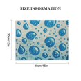 thumbnail image 3 of Orinice Water Drops Fine Art Aesthetic Poster & Print Wall Painting for Classroom Kitchen Office Farmhouse Bathroom Room Decor Pictures Wall Art Canvas Prints Living Room Bedroom Home Office Wall, 3 of 6