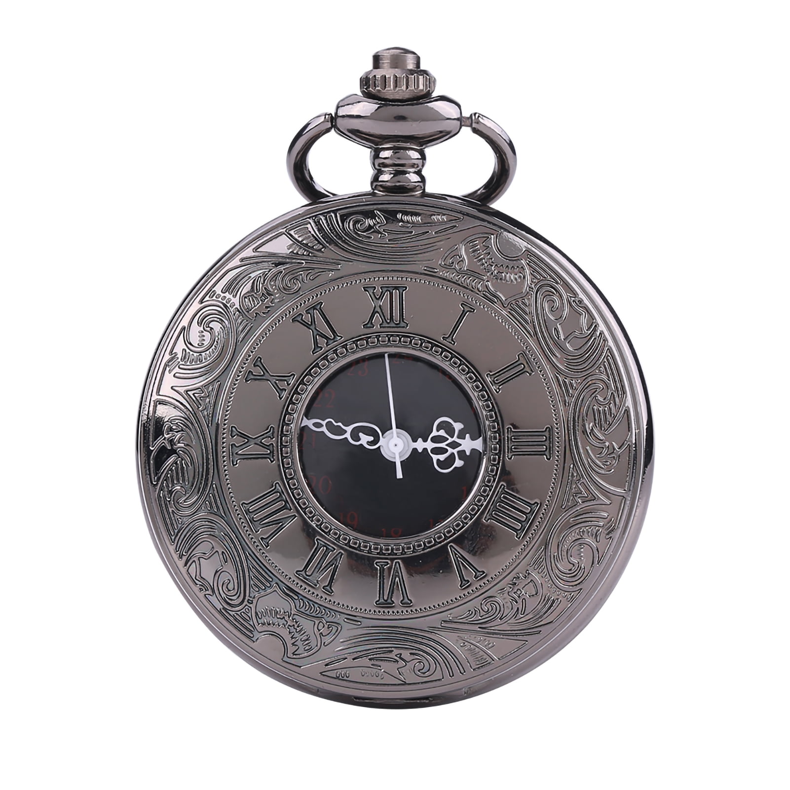 Pocket Watch Classical Round Classical Pocket Watch With Chain For Christmas Birthday Graduation Walmart