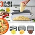 thumbnail image 5 of 8 Blade Vegetable Chopper with Container, Multi-Function Kitchen Tool for Slicing, Dicing & Grating, 5 of 7
