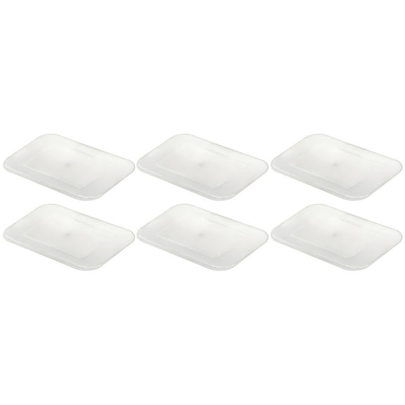 Teacher Created Resources® Plastic Letter Tray Lid, Clear, 6 Count