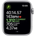 thumbnail image 4 of Restored Apple Watch Series 5 GPS ONLY 44mm Silver Aluminum Case and Sport Band (Refurbished), 4 of 6