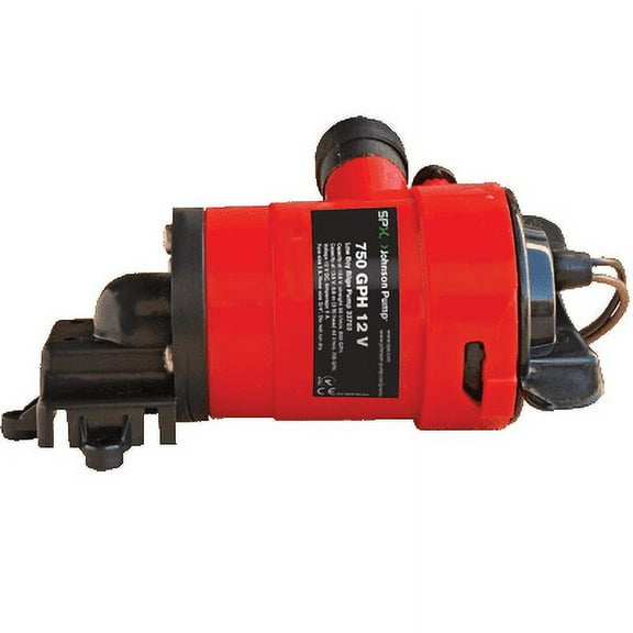Johnson Pump #33103 Low Boy Bilge Pump, 1250GPH, 12V