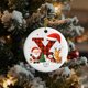 thumbnail image 1 of Adornos navideños con letras del alfabeto | 26 colgantes decorativos | Decoración navideña personalizada para hacer tú mismo, 1 of 6