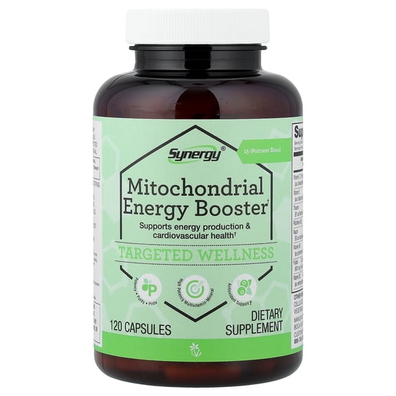 Vitacost Synergy®, Mitochondrial Energy Booster, 120 Capsules