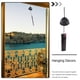 thumbnail image 3 of Cast Iron Wind Chime Mount Fuji Design Wind Chime Hanging Wind Bell Decor, 3 of 4
