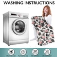 thumbnail image 6 of Wearable Oversized Blanket,Light Gray Cow Black Spot Pattern Wearable Blanket Hoodie for Adults,Cozy Hooded Blankets with Super Pockets,Super Warm Fuzzy Pullover for Women & Men, 6 of 6