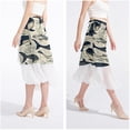 thumbnail image 4 of Whale Chiffon Summer Beach Dress for Women with Polyester Straps, 4 of 6