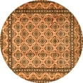 thumbnail image 1 of Ahgly Company Indoor Round Persian Orange Traditional Area Rugs, 8' Round, 1 of 1