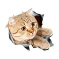 thumbnail image 2 of Walbest Universal Car Auto Sticker Waterproof Non-fade PET 3D Cute Cat Sticker for Car, 2 of 7