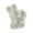 Type 1, variant on HomeLife Baking Mold Non-stick BPA Free Silicone 3D Perfect Result Rabbit Baking Mold for Kitchen