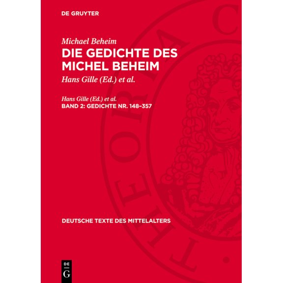 Deutsche Texte Des Mittelalters Gedichte Nr. 148-357, Book 64, (Hardcover)