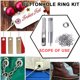 thumbnail image 4 of 120 Uds 10mm ojal y punzón troquelado conjunto de herramientas botón de Metal ojal manualidades DIY Ndcxsfigh nuevos, 4 of 8
