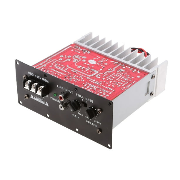 Subwoofer Amplificador de Audio para Automóvil Sunnimix 12v 150W Módulo