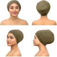 thumbnail image 3 of Silk Satin Bonnet For Men - Adjustable Sleep Cap For Hair Cover And Head Wraps, 3 of 5