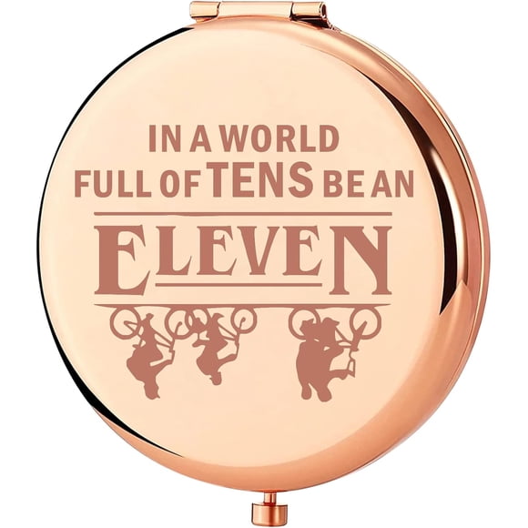 GFDYREE Singer Music Album Pocket Mirror Singer Fans Gifts Please Return to Evermore Compact Makeup Mirror for Music Lover (Evermore-RG)