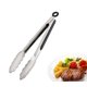 thumbnail image 2 of Juego de pinzas de cocina de acero inoxidable - 9", pinzas metálicas para alimentos con cierre antideslizantes, 2 of 5