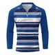 thumbnail image 4 of Tops para hombre Camisas Blusas Elegante Casual Camisas de manga larga Camisa con cuello Impreso Cremallera Cuello vuelto Odeerbi  ODB-5, 4 of 5