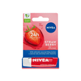thumbnail image 3 of Nivea Strawberry Flavored Lip Balm 24 Hour Moisturizing, Nourishing 4.8 gr, 3 of 3