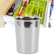 thumbnail image 5 of Soporte Para Utensilios De Gran Capacidad, Organizador De Cocina De Acero Inoxidable, Elegante Organizador De Almacenamiento De Utensilios Para Encimera, Fácil De Transportar, 5 of 7