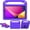 Purple, variant on KOMI Case Kids for TCL Tab 8 LE (8.0 Inch) Model 9137W EVA Shockproof Handle Light Weight Stand Cover, Purple
