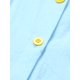 thumbnail image 5 of Sunloudy Vestido largo para mujer, sin mangas, cuello vuelto, con botones, informal, para fiesta, verano, vestido acampanado Sunloudy elegante, 5 of 9
