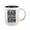 White, variant on Dad Coffee Mugs, Proud Dad of an Awesome Son 11oz Ceramic Coffee Cup Teacup with Handle, Funny Birthday Gifts