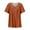 Gold, variant on Patlollav Womens Tops Plus Size Short Sleeve V-Neck Shirts