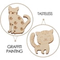 thumbnail image 3 of 100Pcs Animal Wood Crafts Diy Painting Wood Cutouts For Diy Craft Accessory Projects, 3 of 8