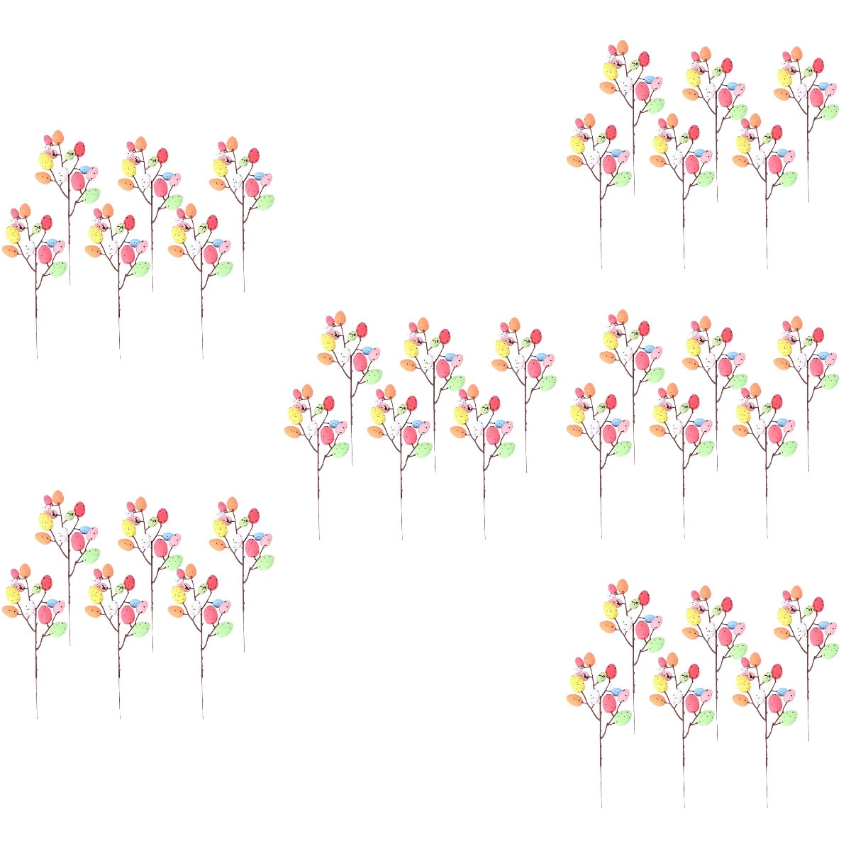 6 Sets Pickled Eggs Easter Cuttings Themed Decorations