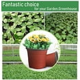 thumbnail image 3 of 15 Pcs Plastic Plant Flower Seedlings Nursery Pot/Pots Planter Flower Plant Container Seed Starting Pots, 10CM, 3 of 5