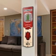 thumbnail image 3 of Arkansas Razorbacks 8'' x 32'' 3D StadiumView Banner, 3 of 3