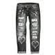 thumbnail image 5 of WILLBEST Jeans Mujer Pantalones Vaqueros Rectos Con Rotos y Estampados para Mujer, de Tiro Medio, Cómodos, Elásticos E Informales a La Moda Chica, 5 of 5