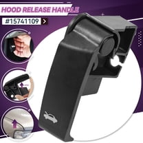 OEMASSIVE Auto Car Hood Latch Release Pull Handle for Chevrolet Silverado Tahoe GMC Sierra Yukon Cadillac C3500 C1500 K2500 K1500 15741109