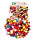 thumbnail image 5 of Bola de pompón de color, bola de lana, bola de polipropileno, protección del medio ambiente para jardín de infantes, accesorios de joyería de felpa de color, accesorios de bricolaje, 5 of 5