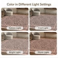 thumbnail image 7 of ODIKA Pink Interlocking Angular Labyrinth Motif Symmetrical Contemporary for Dorm Room, Small Living Apartment, Stain Resistant Low Profile, 7 of 7