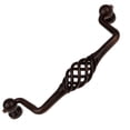 thumbnail image 2 of GlideRite  5-inch Rustic Bronze Birdcage Dresser Drawer Swing Bail Cabinet Pulls (Pack of 25), 2 of 5