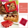 thumbnail image 4 of Billuyoard Molde cuadrado de silicona para pastel, molde de jabón hecho a mano, tostada, pan, gelatina, bandeja de Chocolate, Color aleatorio Herramientas y accesorios para hornear Billuyoard  HA8929-00B, 4 of 6