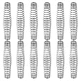 thumbnail image 3 of Shisuyan 12Pcs Precision Pruning Shears Spare Spring for Garden Maintenance Springs for Trimming Shears Replacement Pruner Spring for Gardening Tools Silver, 3 of 8