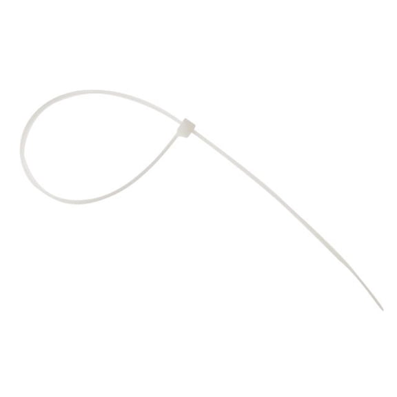 Forgefix - Cable Tie Natural/Clear 4.8 x 300mm (Bag 100)
